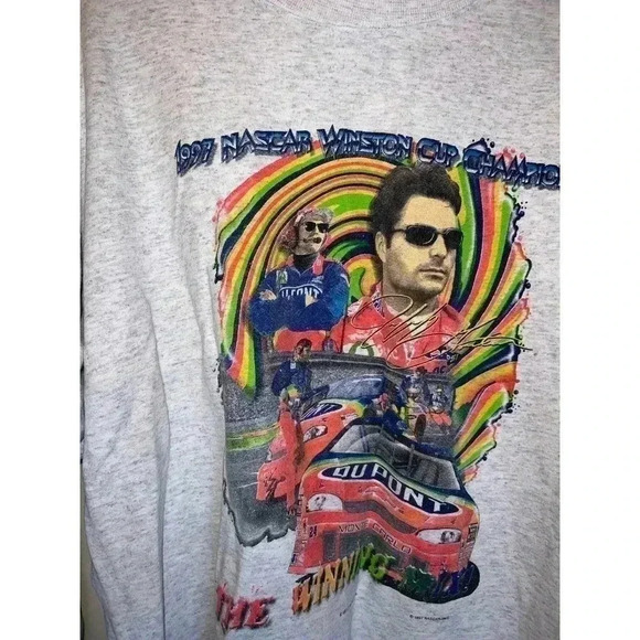 VINTAGE 1997 JEFF GORDON CREWNECK - Picture 3 of 11